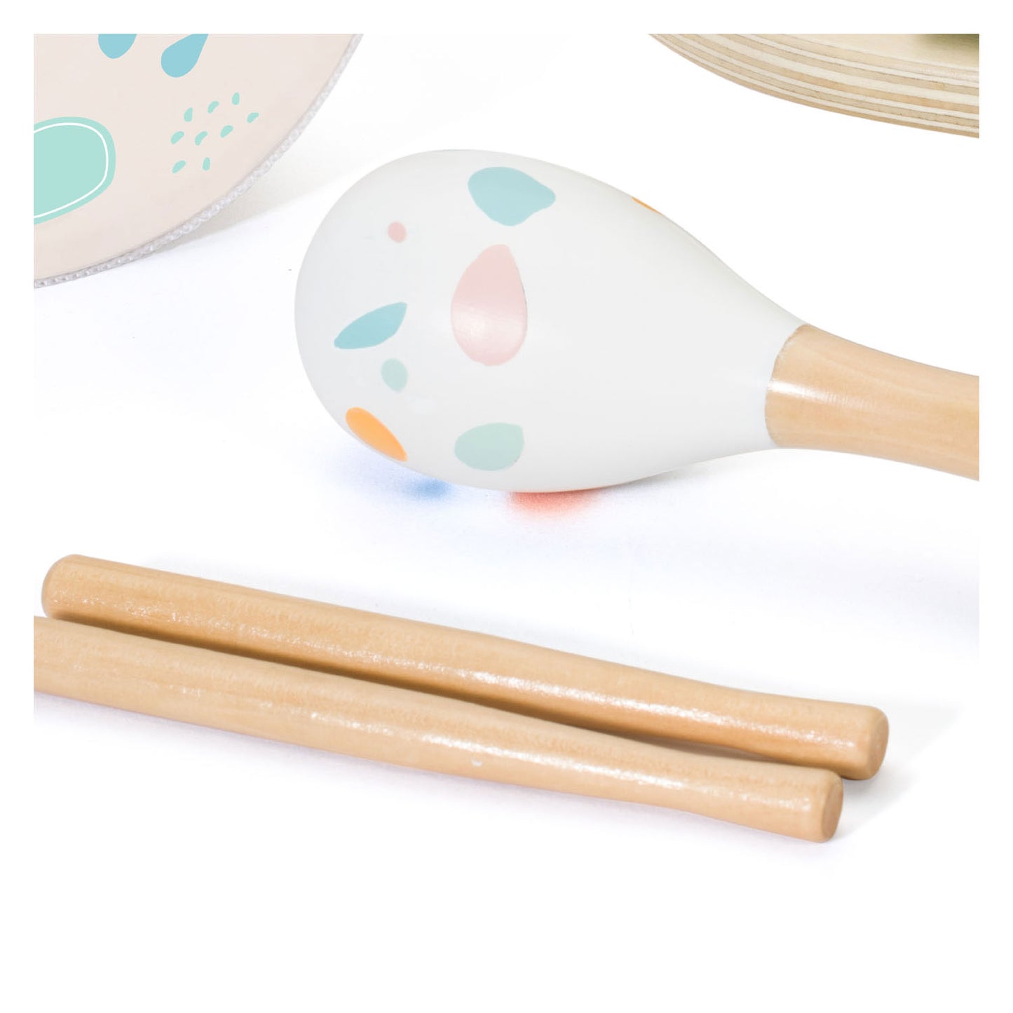 Classic World houten muziekinstrumenten set iris