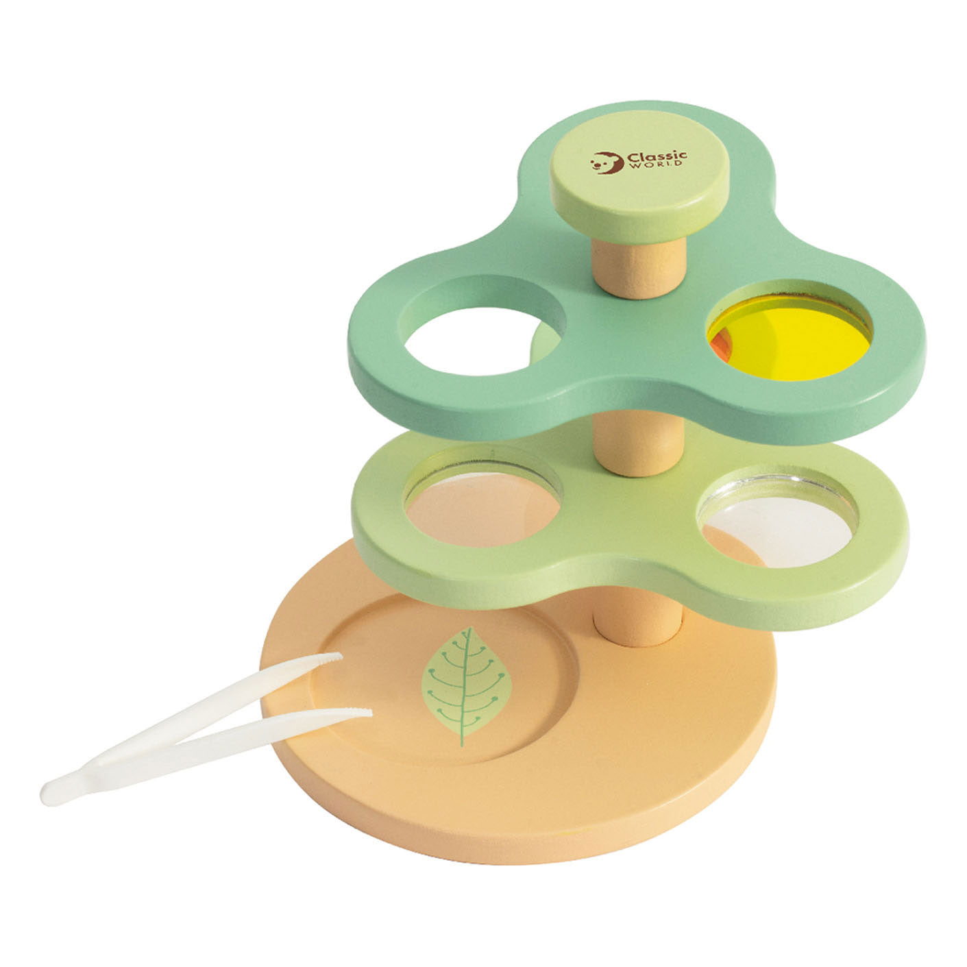 Classic World houten insecten en ontdekset, 2dlg.