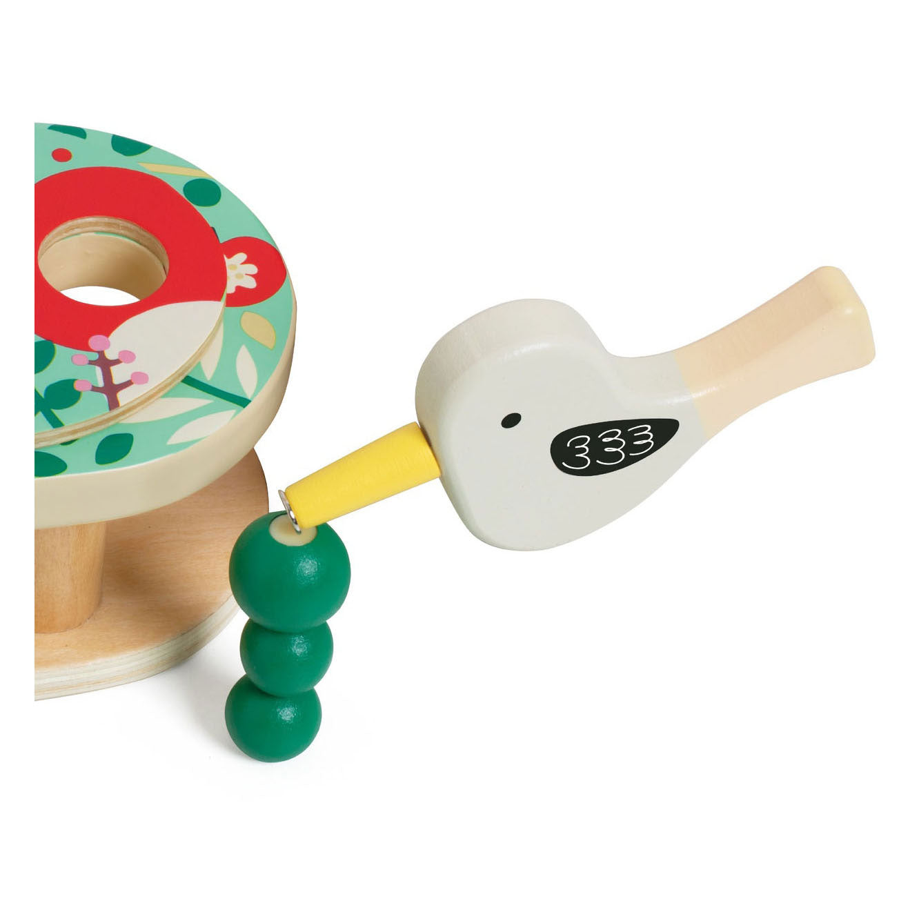 Classic World doctor woordpecker houten vangspel, 13dlg,