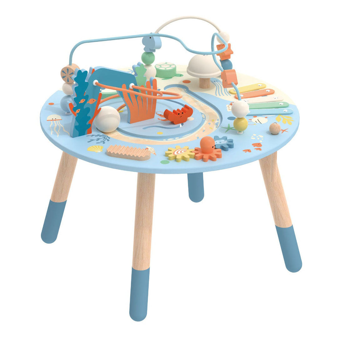 Classic World houten activiteitentafel onderwaterwereld, 3dlg.