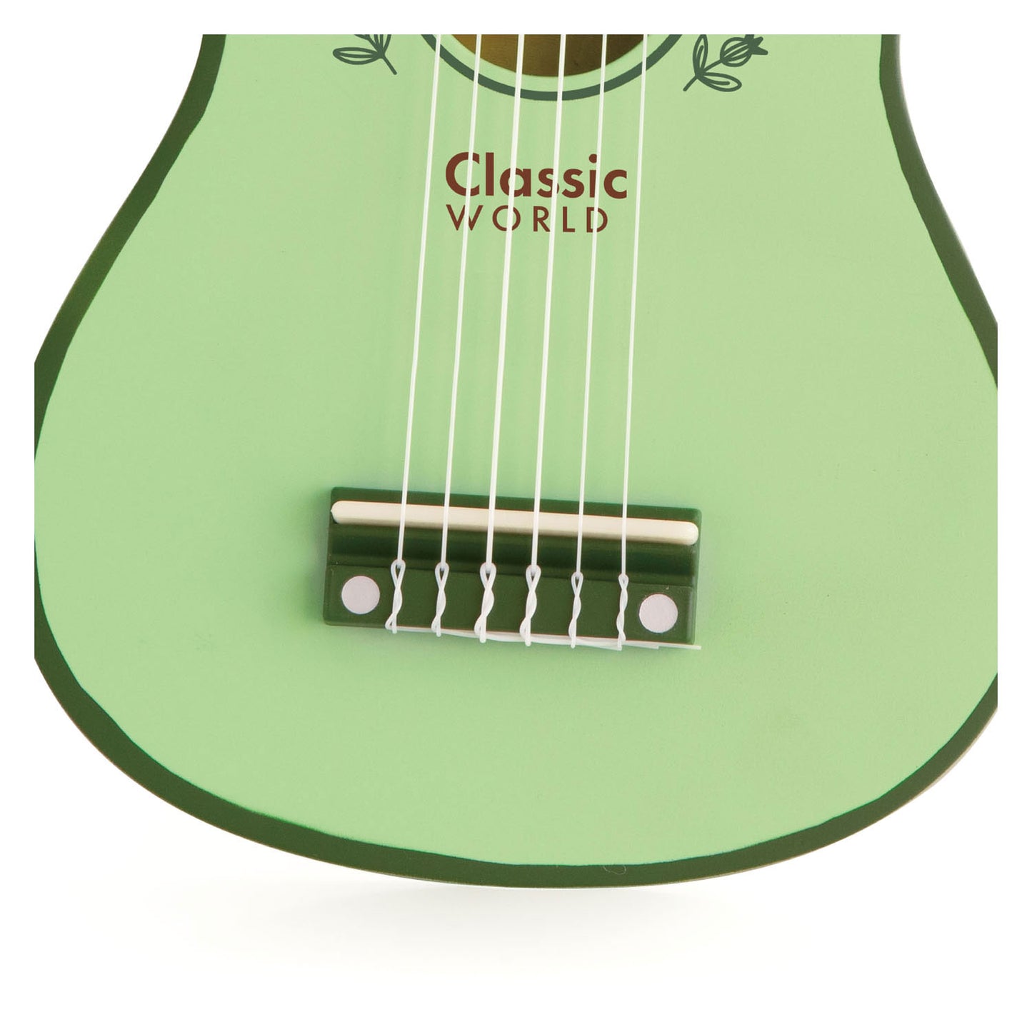 Classic World houten vintage gitaar