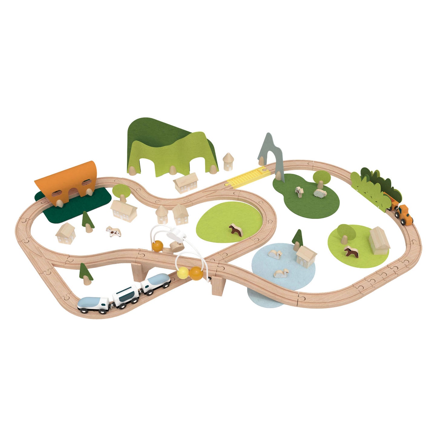 Classic World treinset natuur - 100dlg.