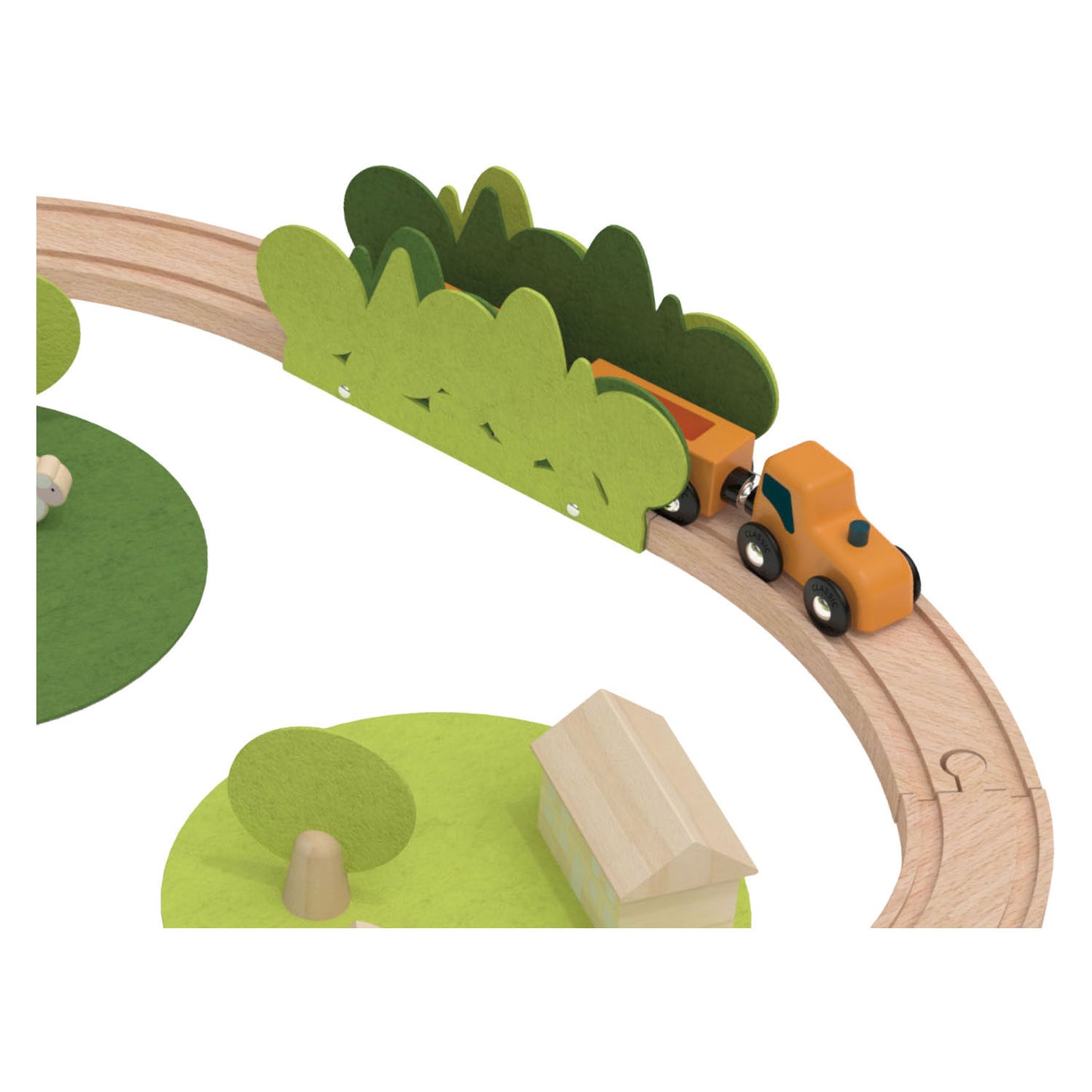 Classic World treinset natuur - 100dlg.