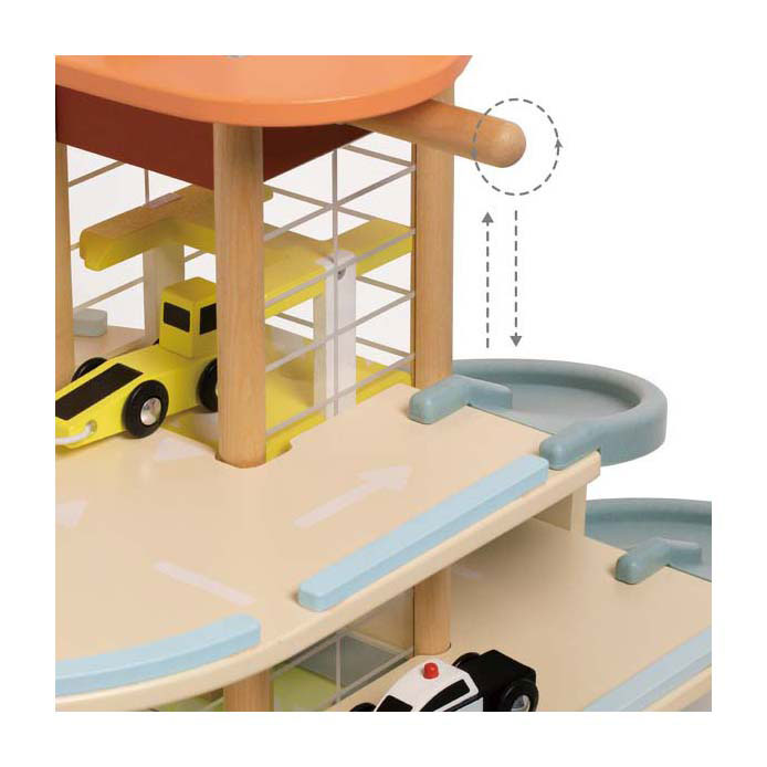 Classic World houten duurzame garage met accessoires, 19dlg.