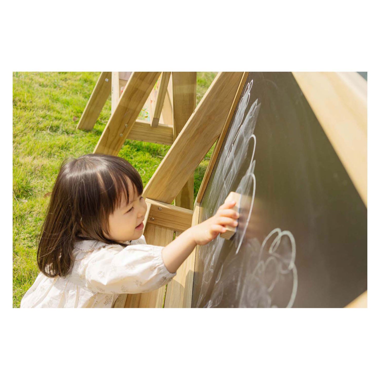 Classic World houten krijt- en schoolbord