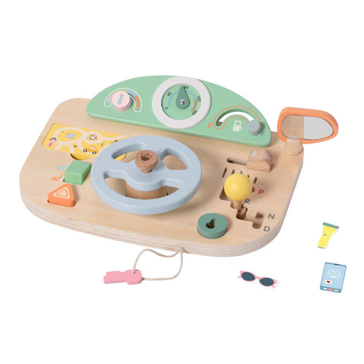 Classic World houten mulifunctioneel stuurwiel