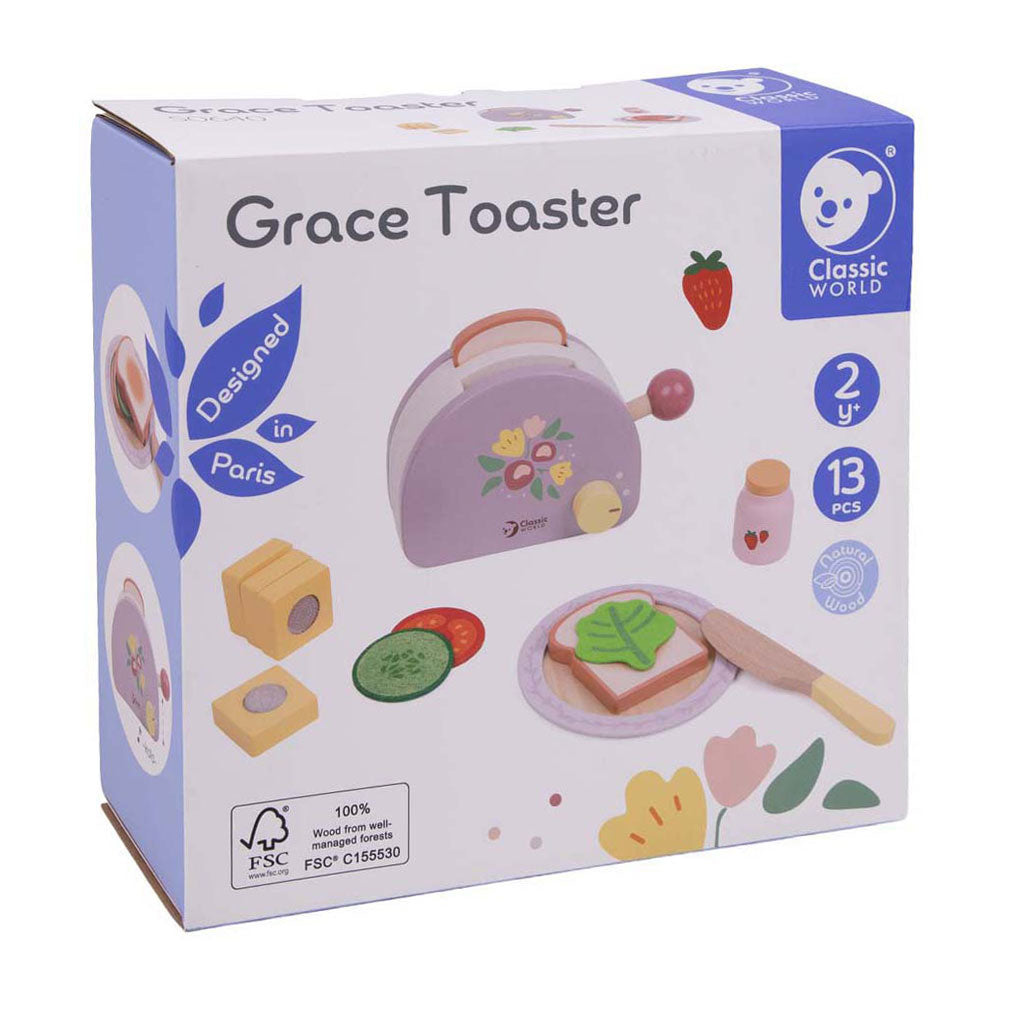 Classic World houten grace toaster