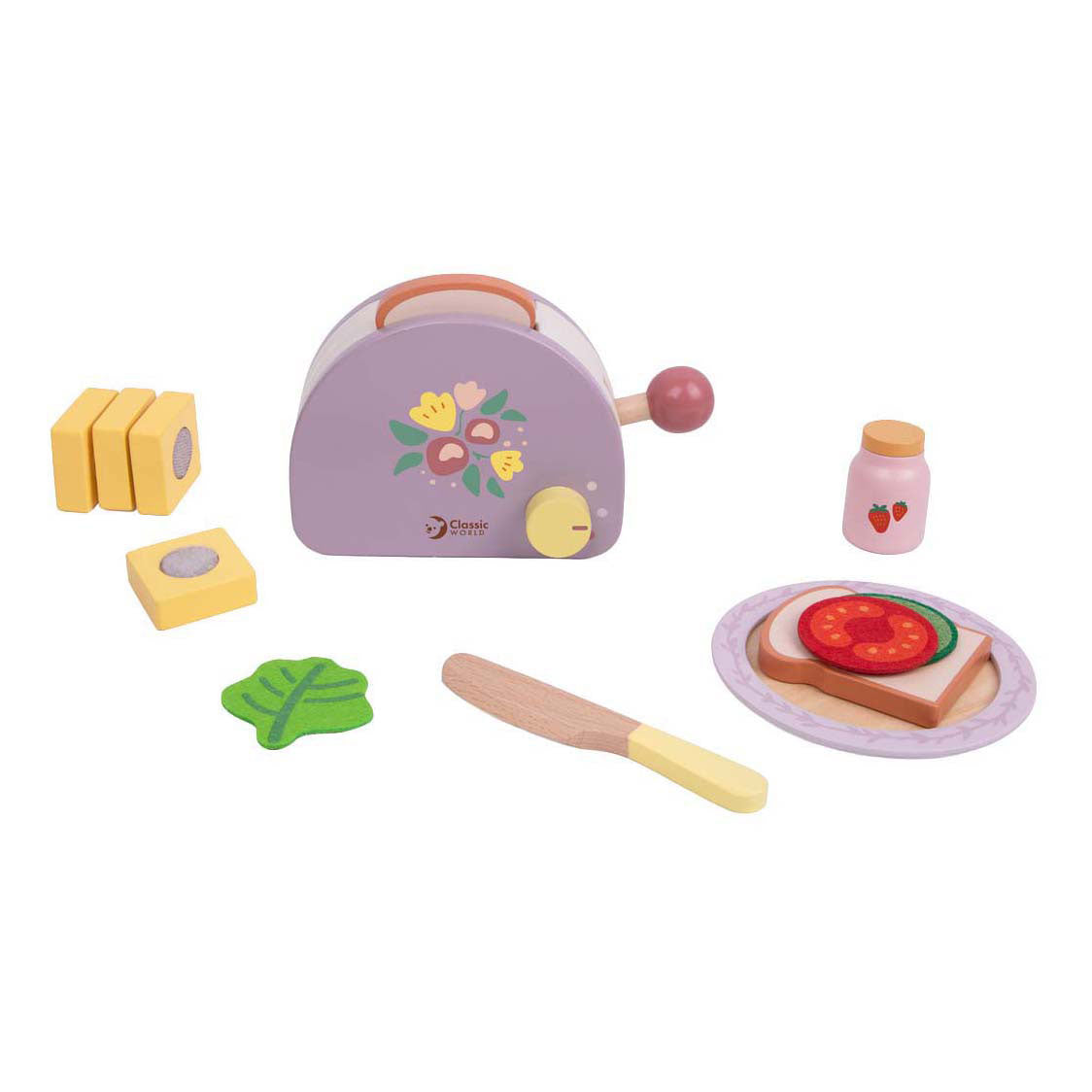 Classic World houten grace toaster