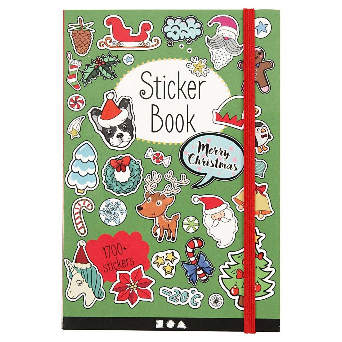 Creativ Company Stickerboek kerst - 1.700 stickers