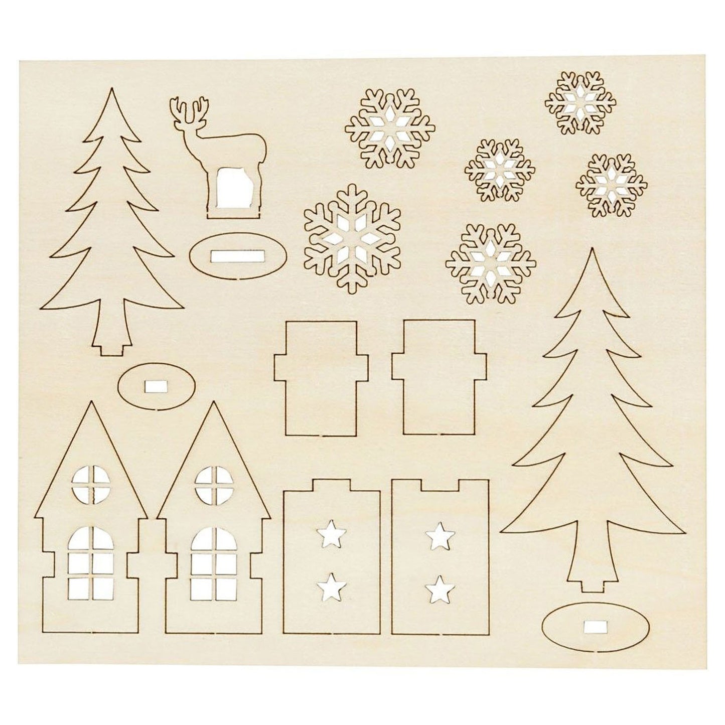 Creativ Company Maak en versier je kerst decoratie huis