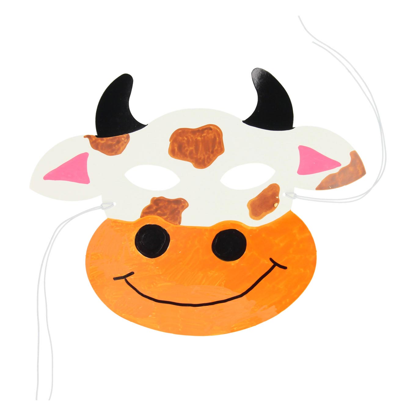 Creativ Company Knutsel maskers dieren, 16st.