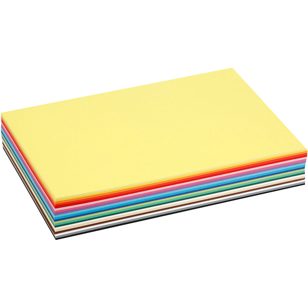 Creativ Company Gekleurd karton kleur a4, 180gr, 300 vellen