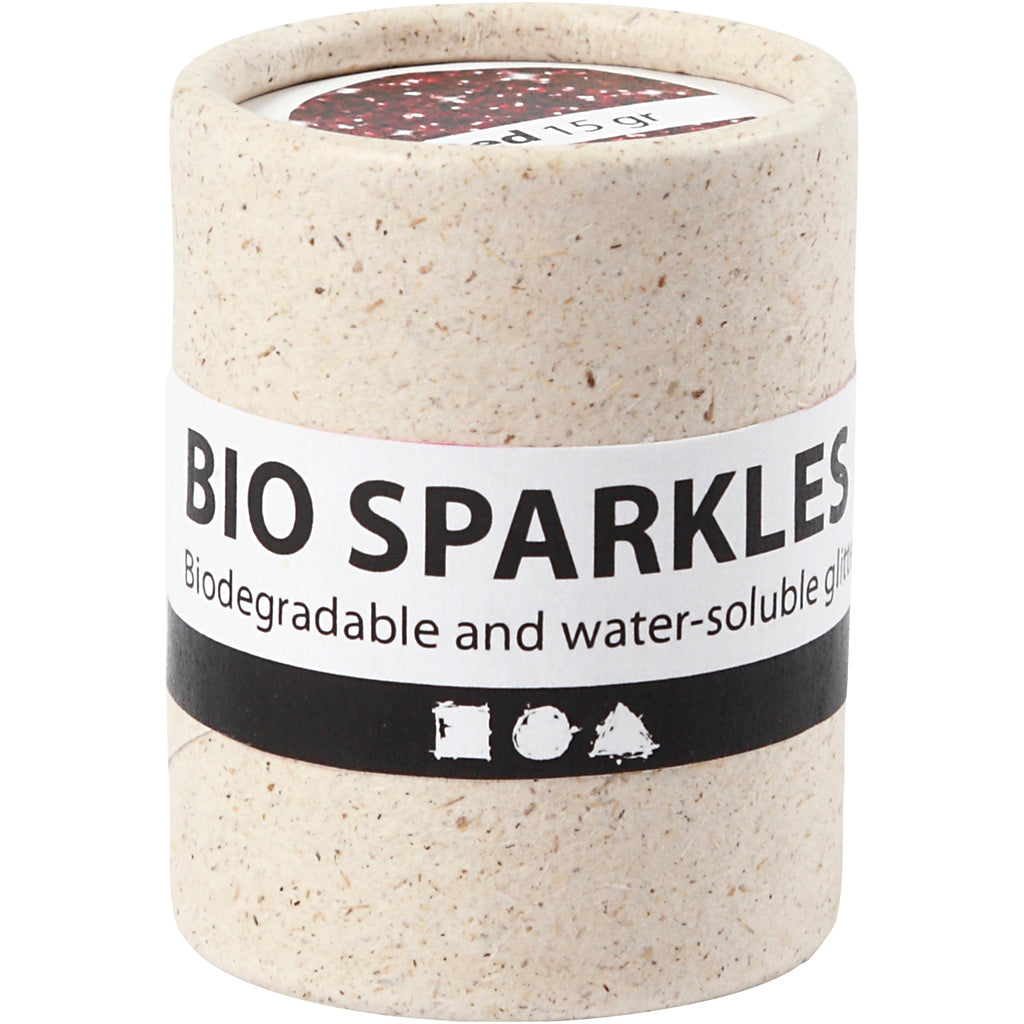 Creativ Company Bio glitter roze, 10gr