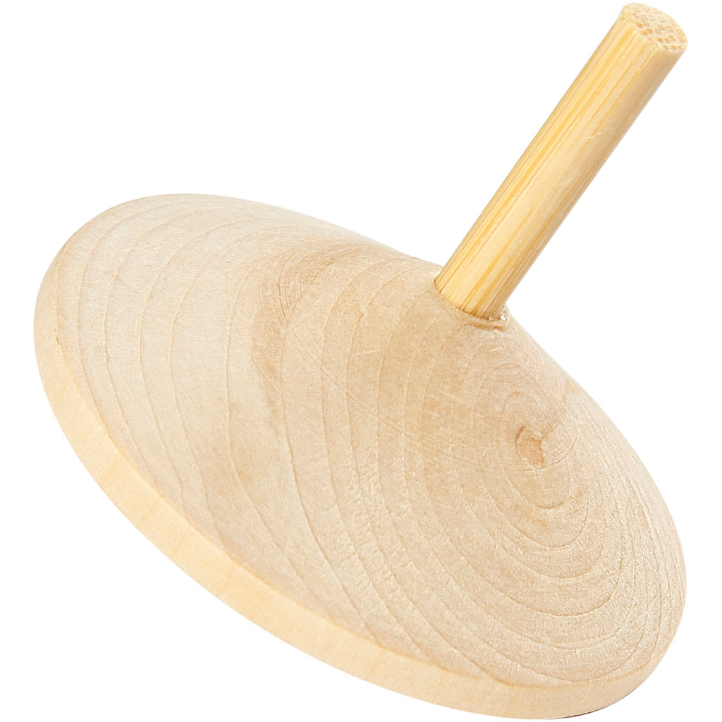 Creativ Company Houten tol naturel, ø 5,5cm
