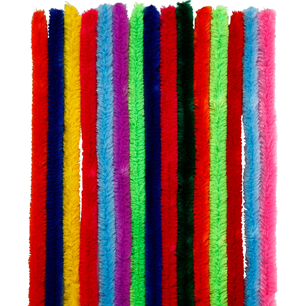 Creativ Company Chenille draad kleur 30cm, 15st.