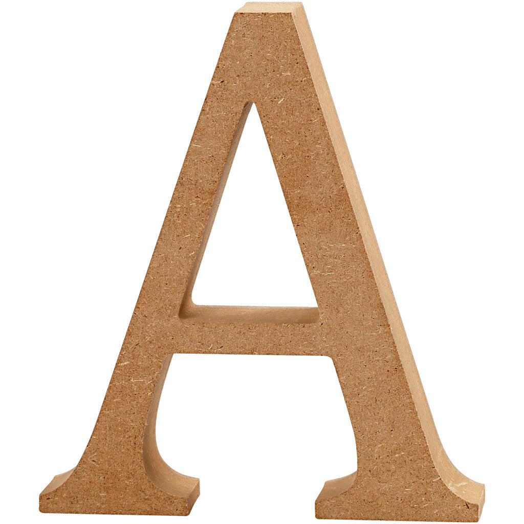 Creativ Company Letter a mdf 8cm, 1st.