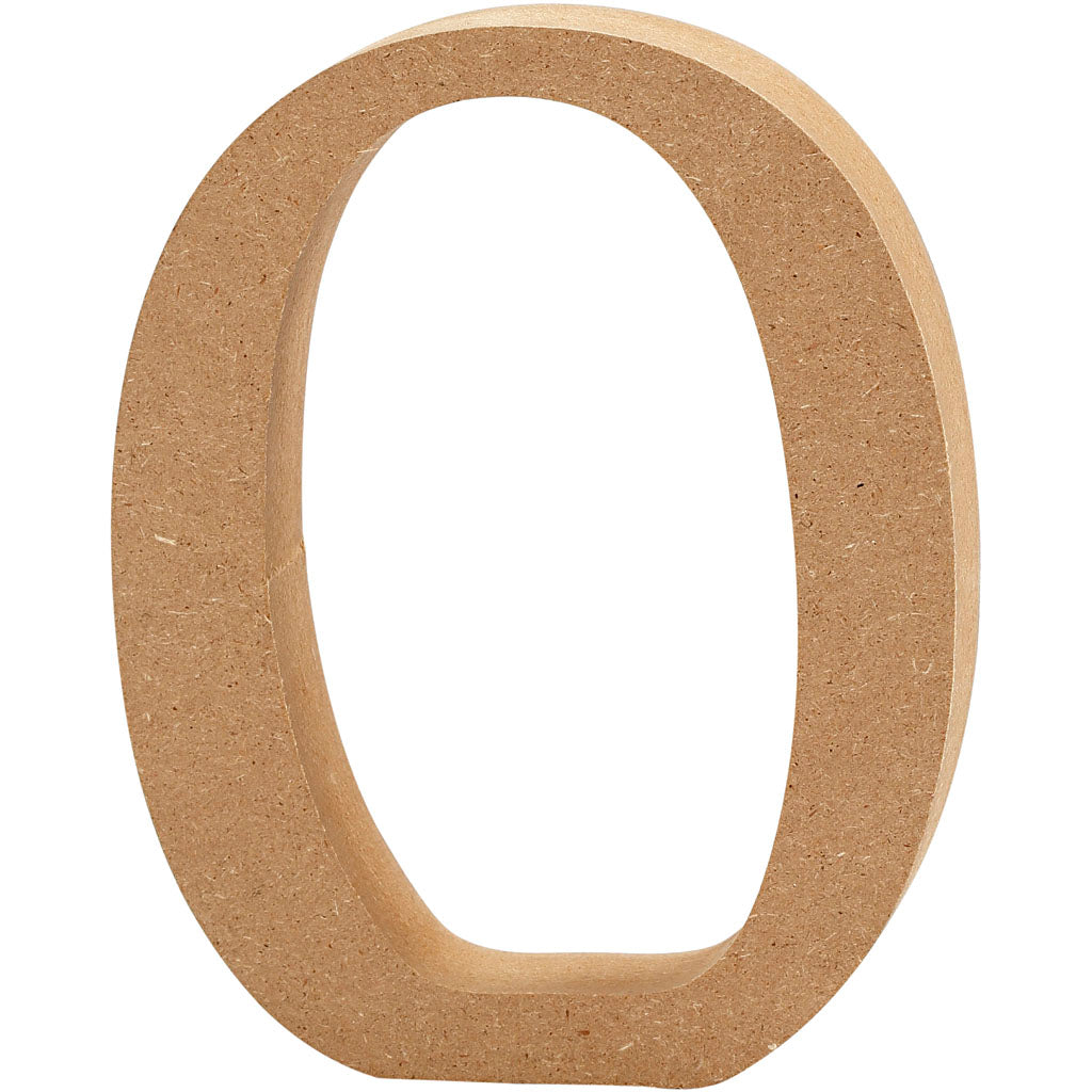 Creativ Company Letter o mdf 8cm, 1st.