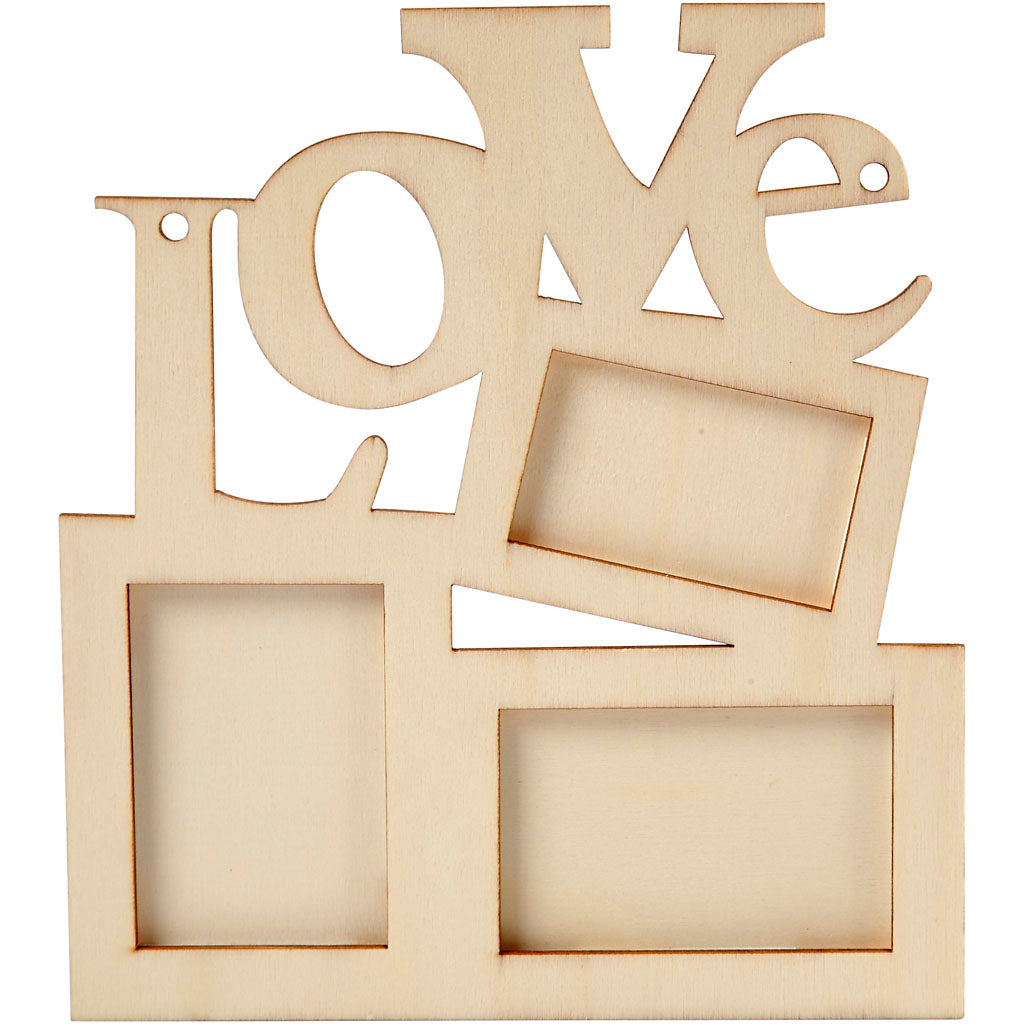 Creativ Company Fotolijst love hout