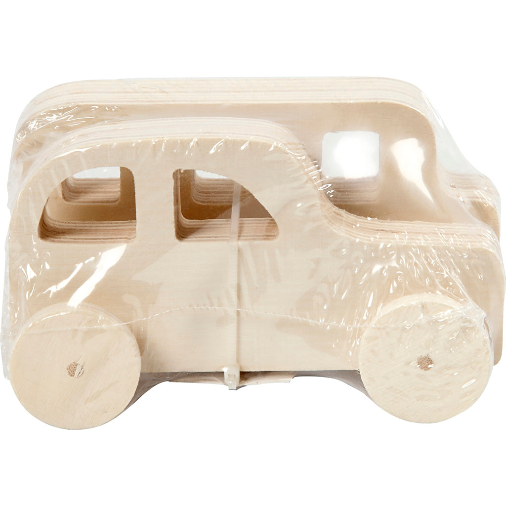 Creativ Company Houten auto's, 2st.