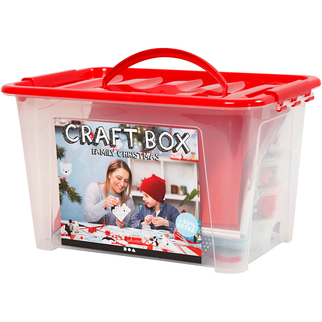 Creativ Company Familie knutselbox kerstmis