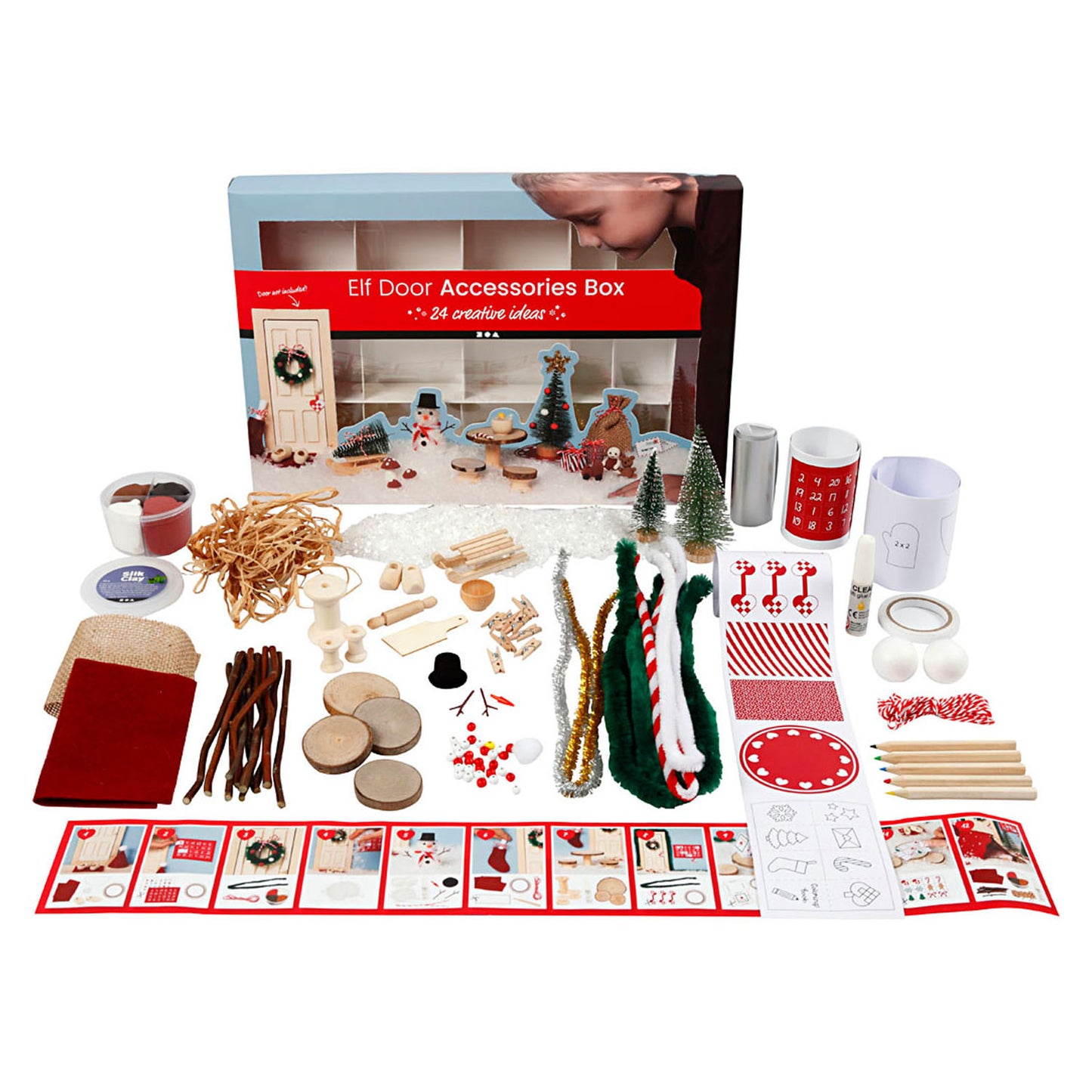 Creativ Company Kerstkabouter en accessoires set