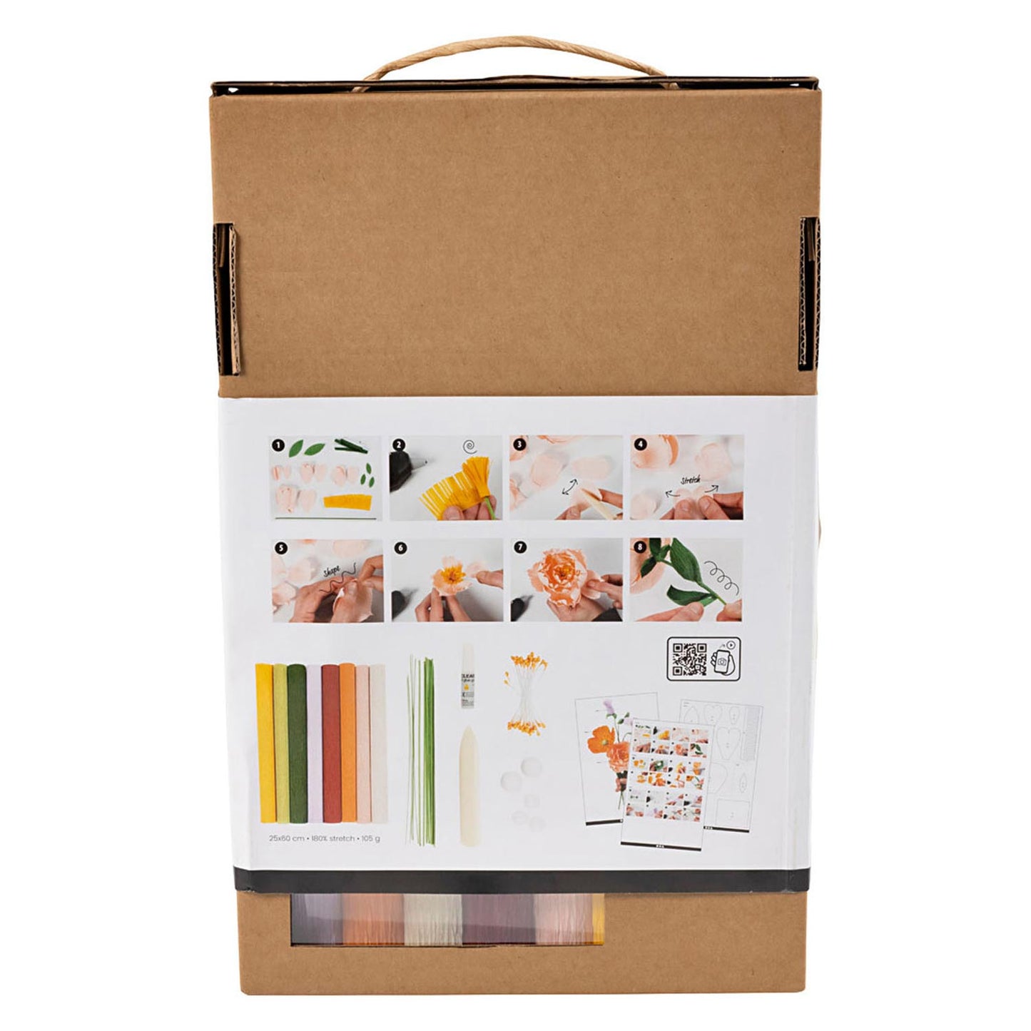Creativ Company Crêpepapier bloemen maken kit