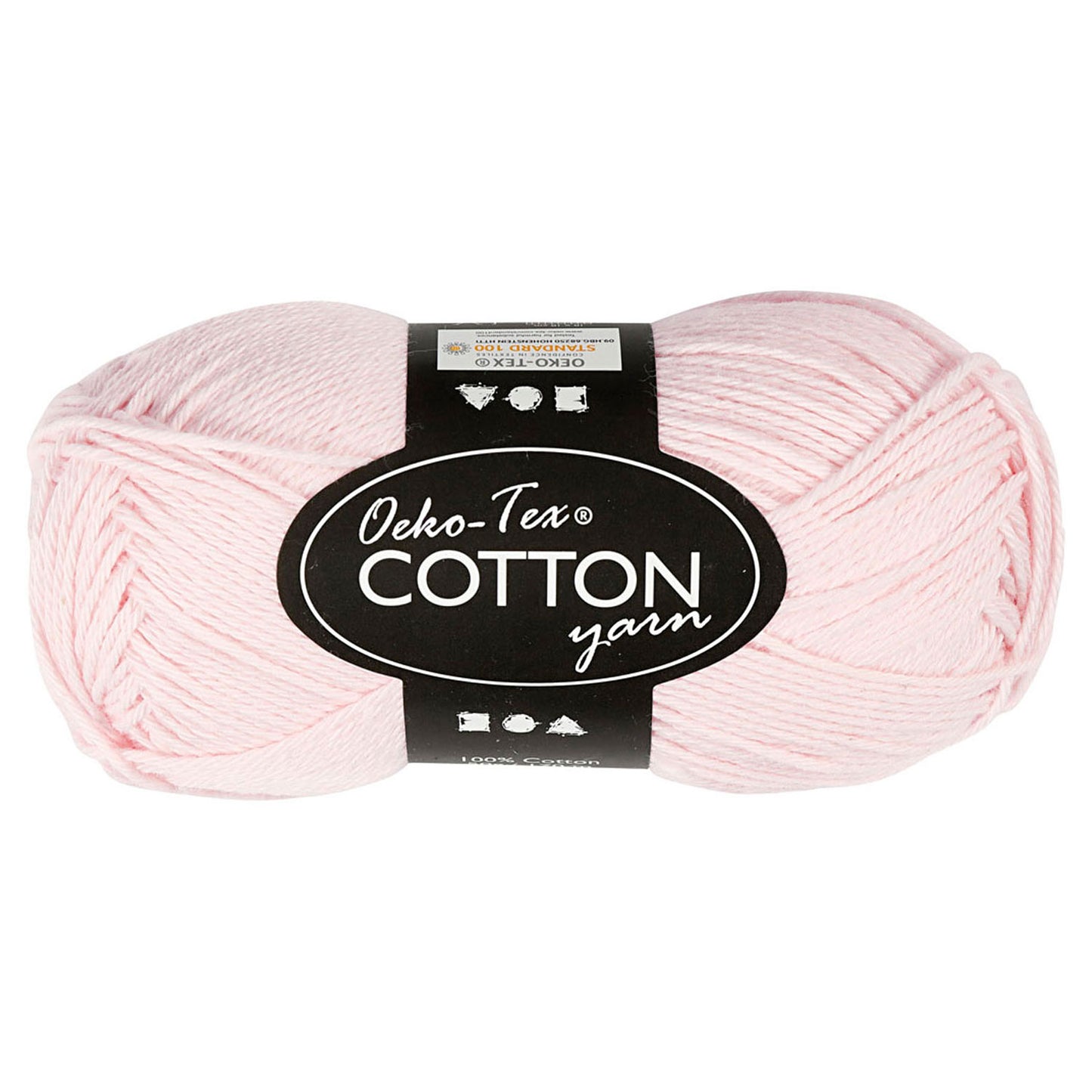 Creativ Company Katoengaren, dusty rose, 50gr, 170m
