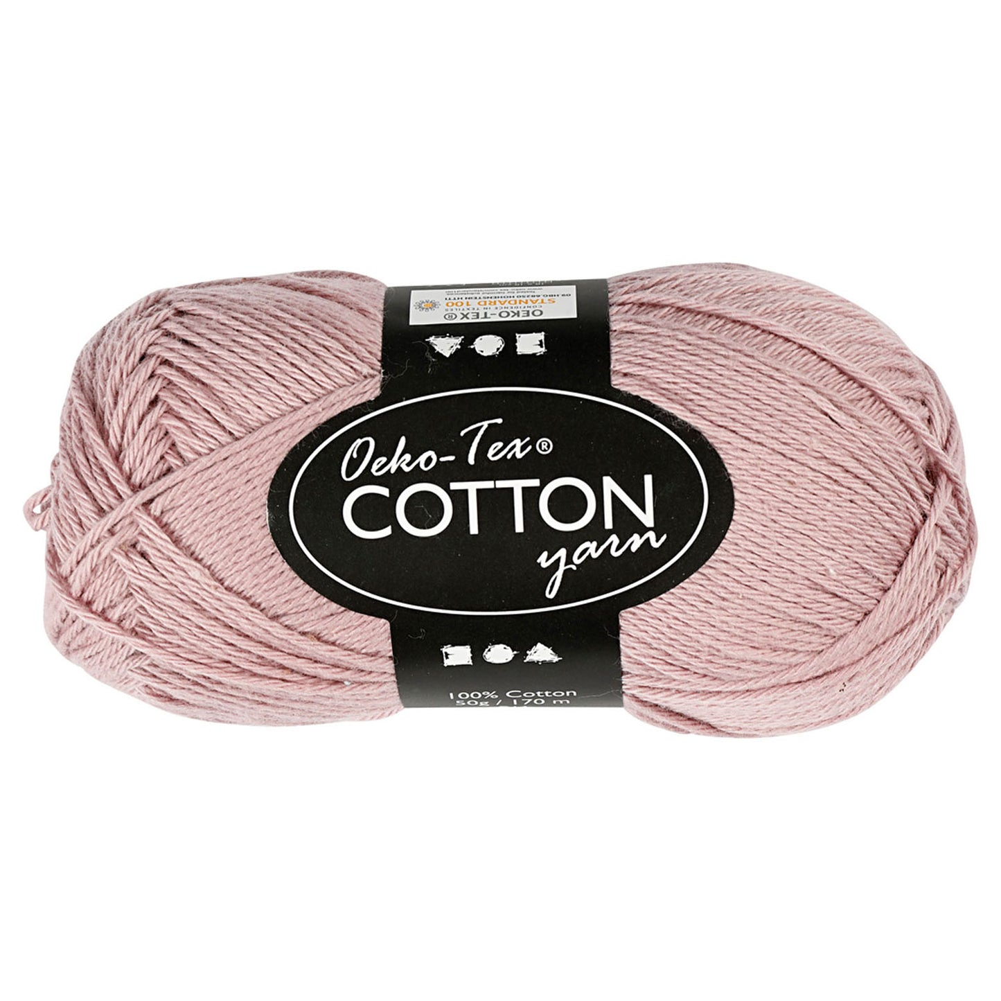 Creativ Company Katoengaren, lavendel, 50gr, 170m