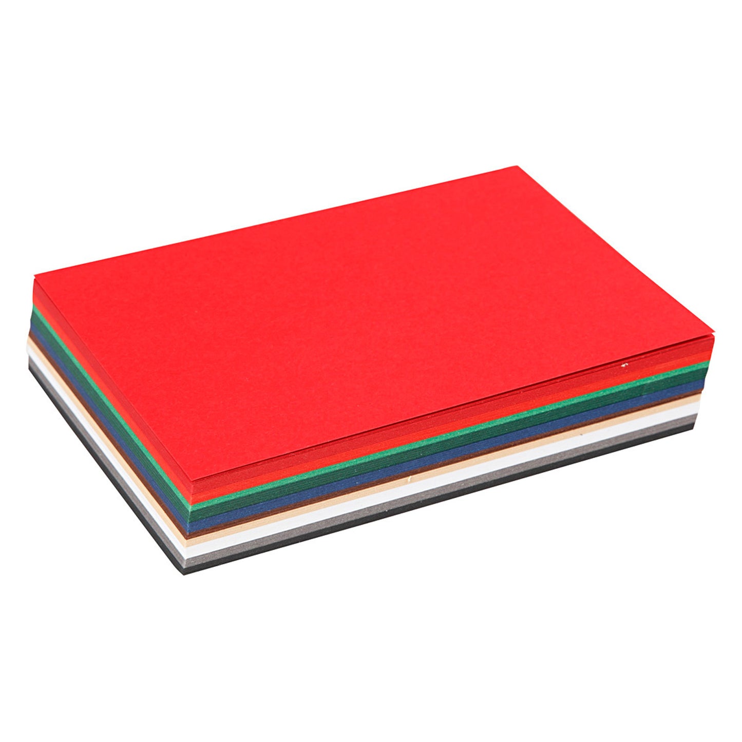 Creativ Company Karton kaarten kerst kleuren, 120 vellen