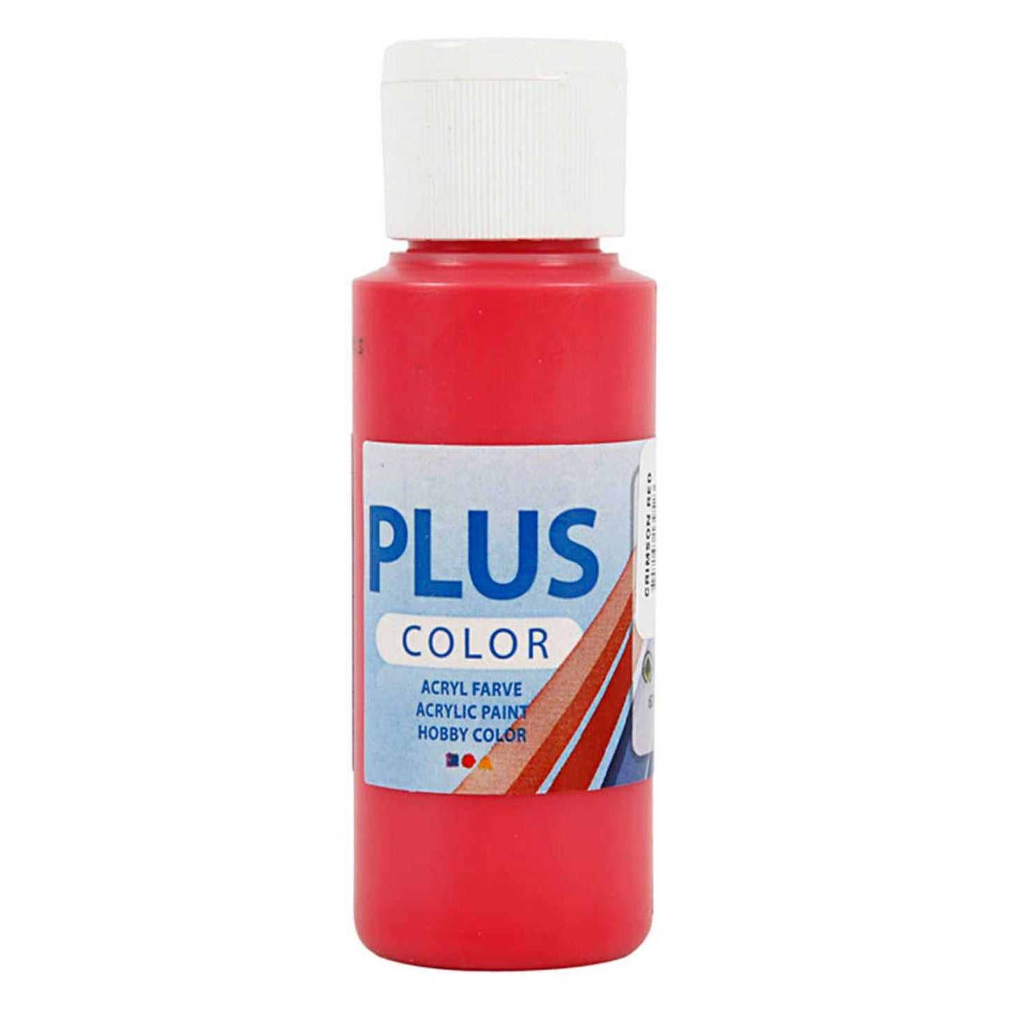 Creativ Company Plus color acrylverf crimson red, 60ml