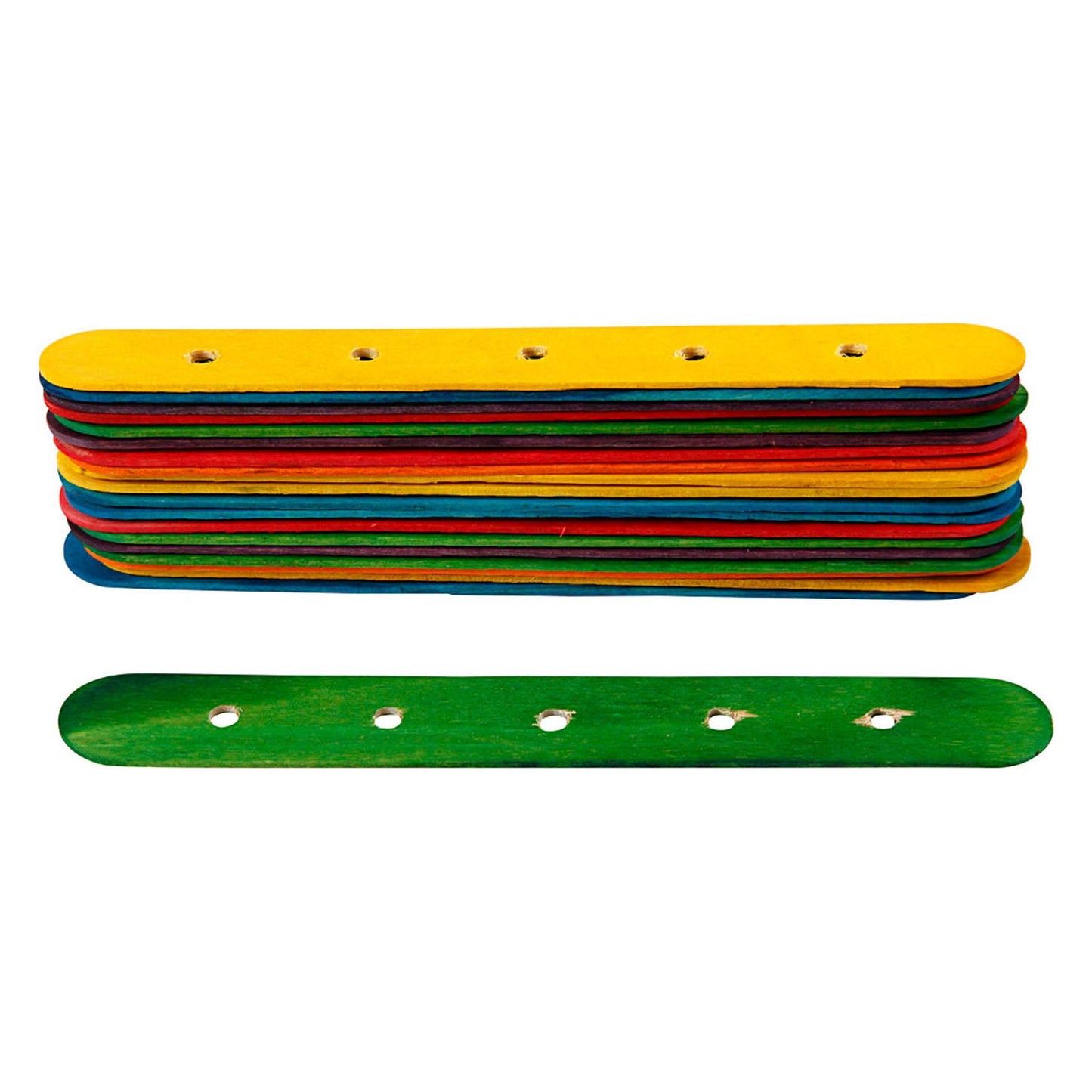 Creativ Company Constructiestokjes, diverse kleuren, 20st.