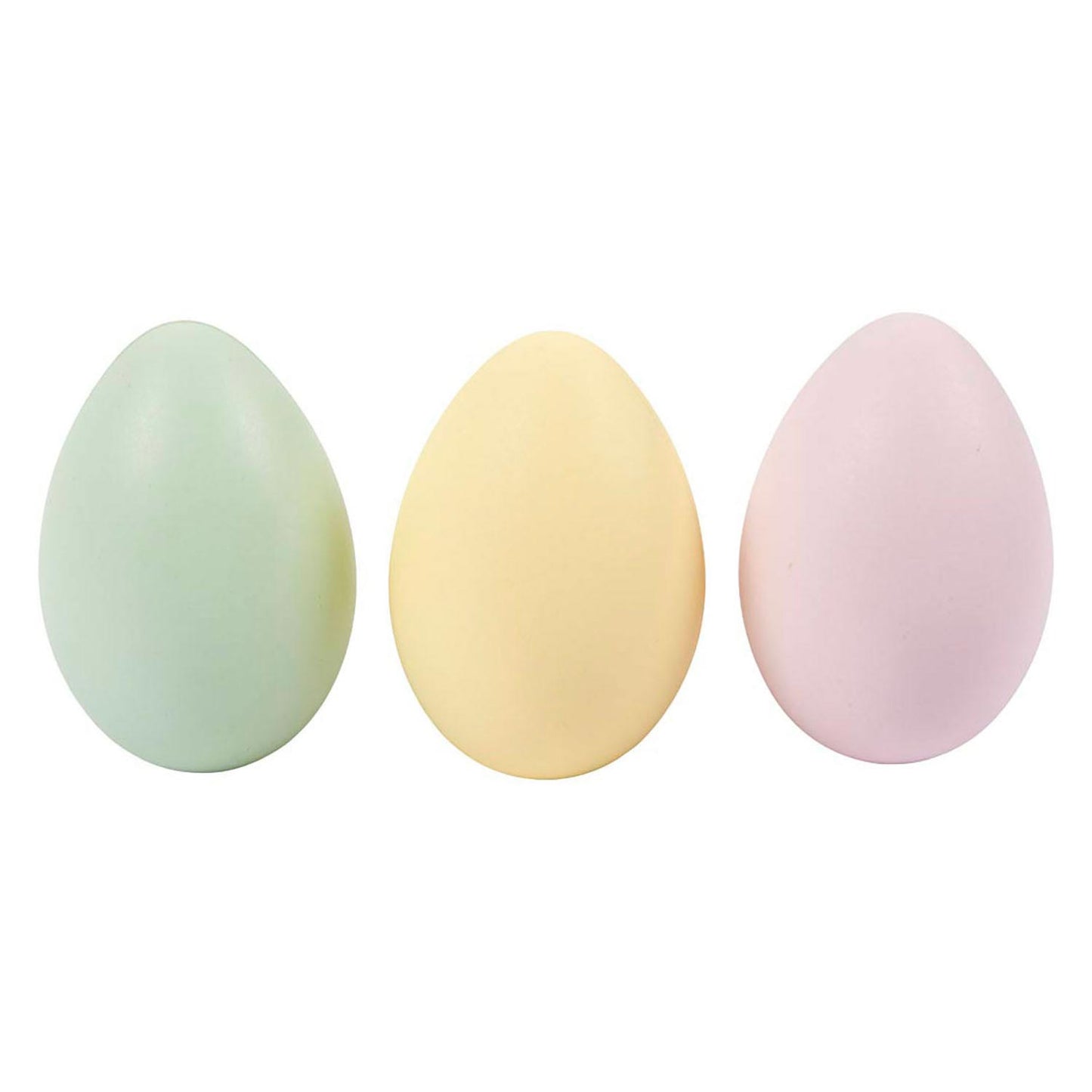 Creativ Company Plastic eieren pastel, 12st.