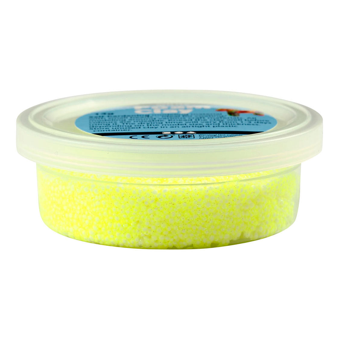Foam Clay pastel kleuren glitter, 6x14gr.