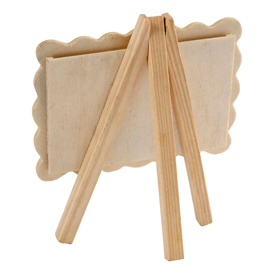 Creativ Company Houten fotolijst op ezel, 13,2x11,5cm