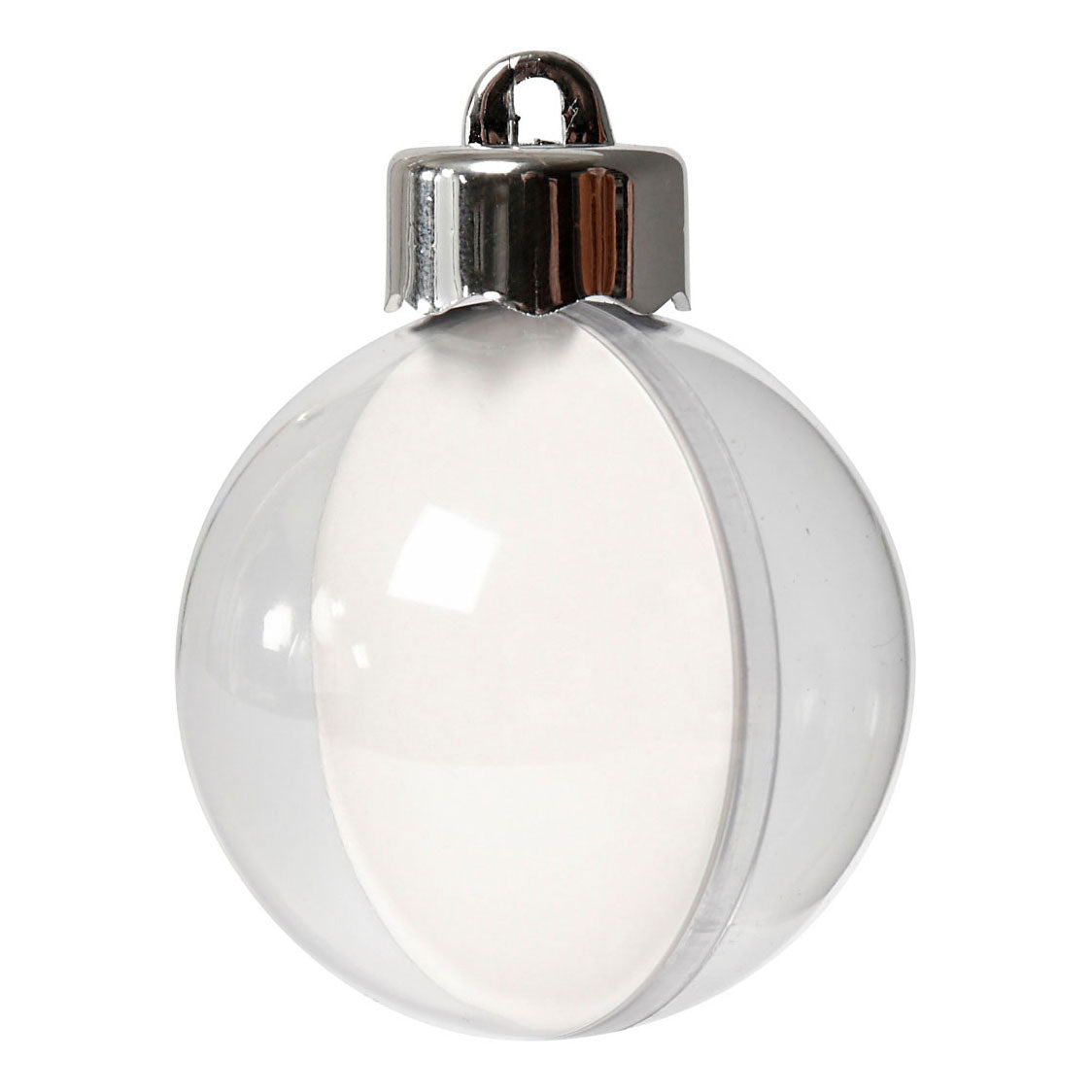Creativ Company Deco ballen transparant 5cm, 10st.