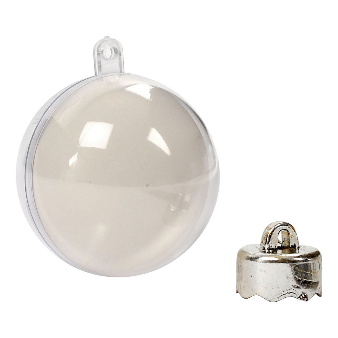 Creativ Company Deco ballen transparant 5cm, 10st.