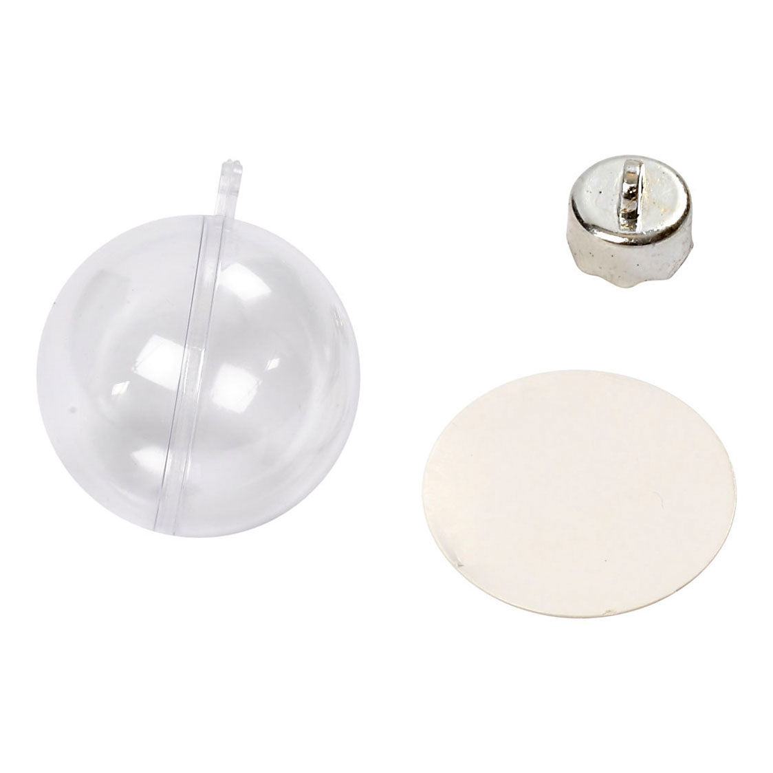 Creativ Company Deco ballen transparant 5cm, 10st.