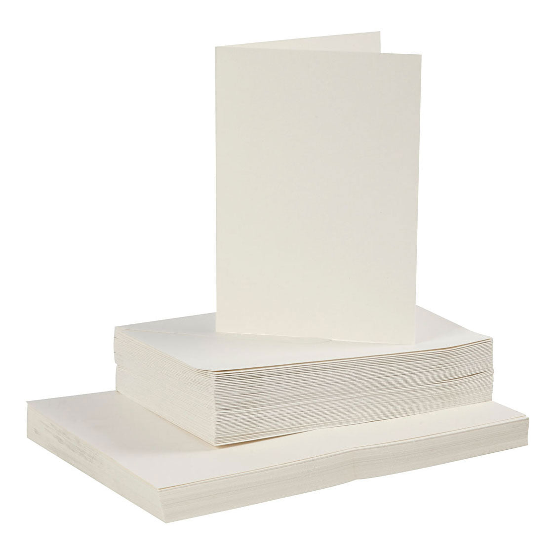 Creativ Company Kaarten en enveloppen off-white, 50 sets