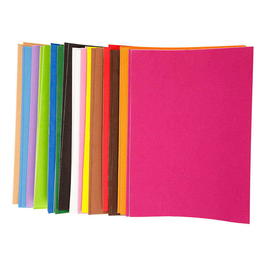 Creativ Company Eva foam vellen a4 zelfklevend, 30 vellen
