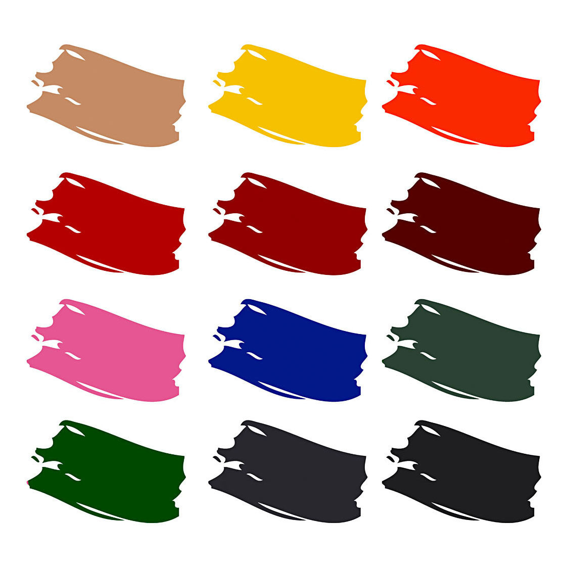 Creativ Company Textile color semi-dekkende textielverf, 12x50ml