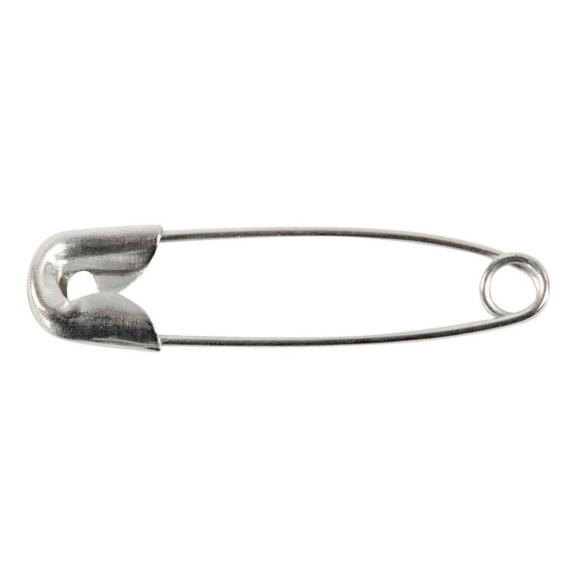Creativ Company Veiligheidsspelden zilver, 100st.