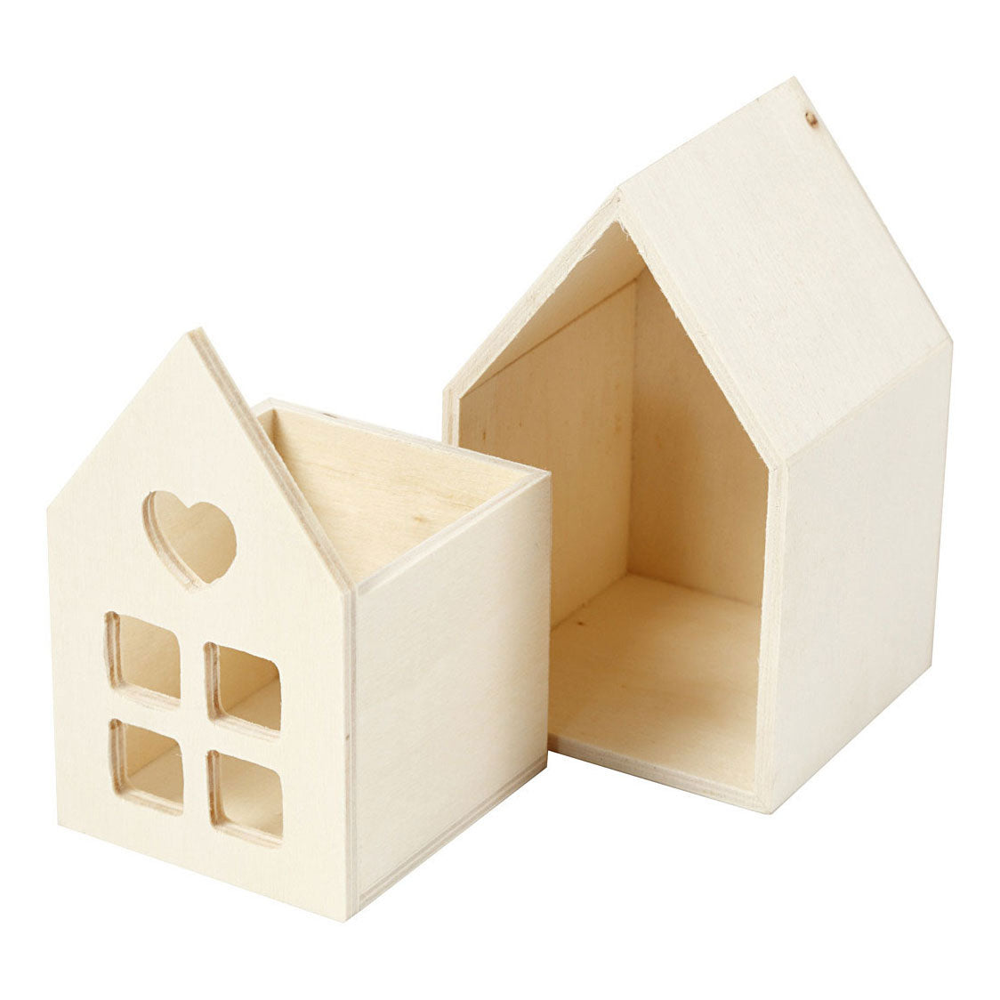 Creativ Company Https: www.cchobby.nl huis-met-lade-h-10-8-cm-d-6-8-cm-b-6-8-cm-1-stuk
