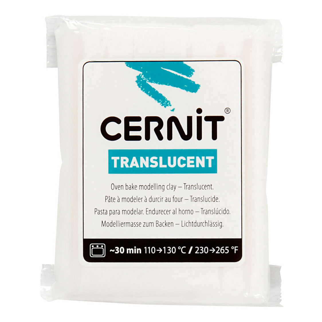 Creativ Company Cernit boetseerklei translucent, 56 gram