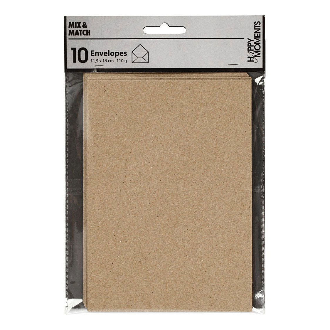Creativ Company Envelop naturel, 11,5x15cm, 10st.