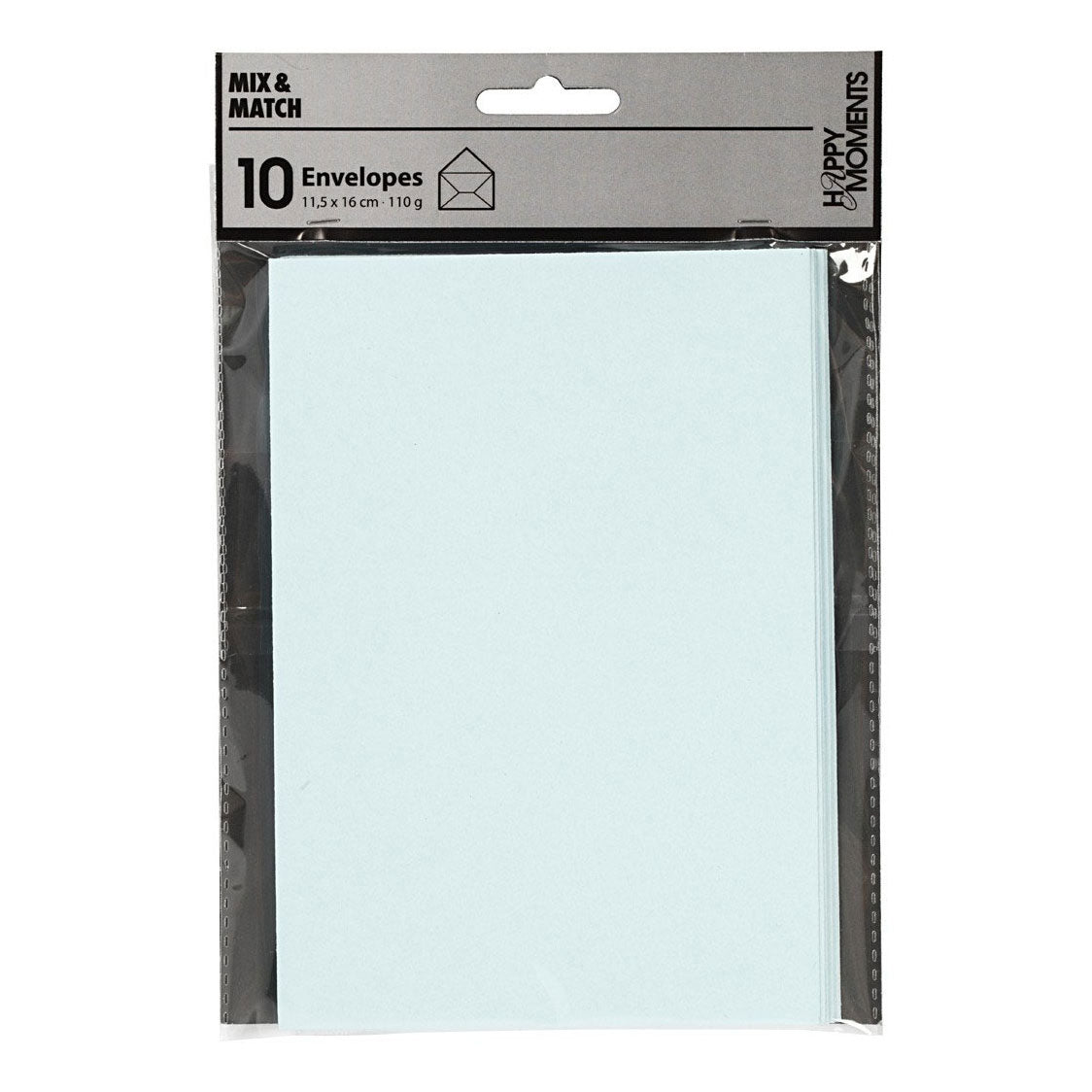 Creativ Company Envelop lichtblauw, 11,5x15cm, 10st.