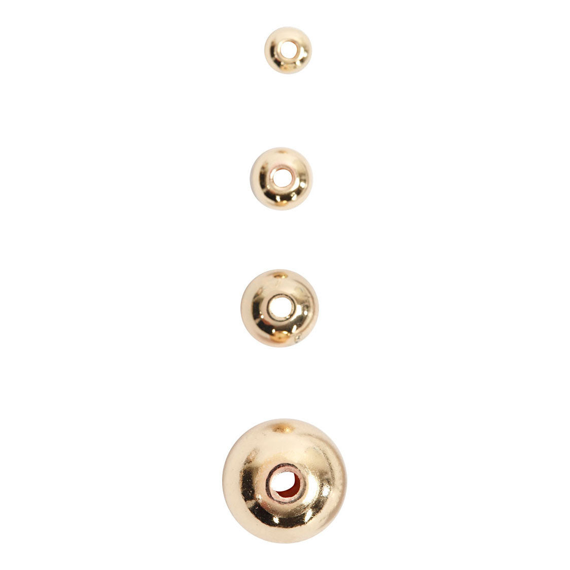 Creativ Company Kralen goud, 50st.