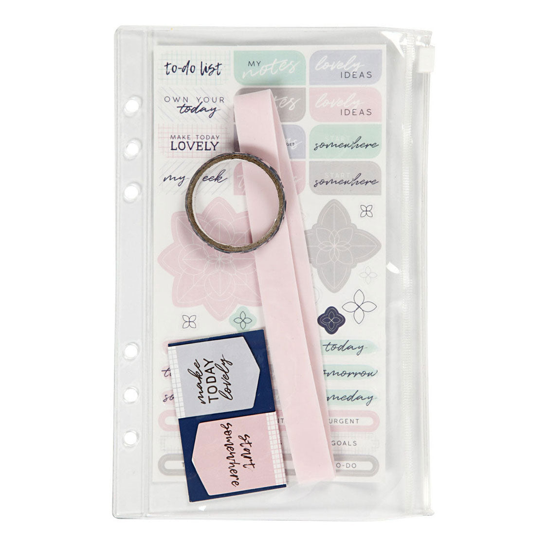 Creativ Company Plastic etui met accessoires