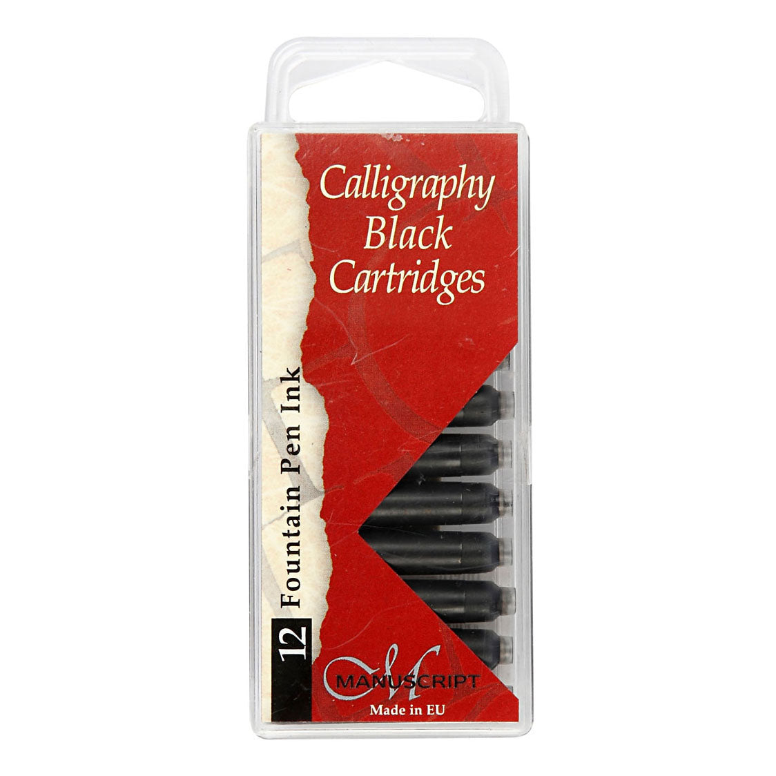 Creativ Company Kalligrafie vullingen zwart, 12st.