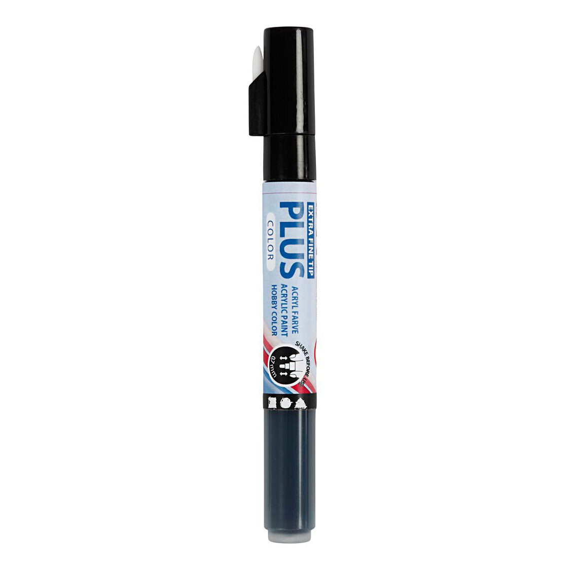 Creativ Company Plus color marker zwart, 5,5ml