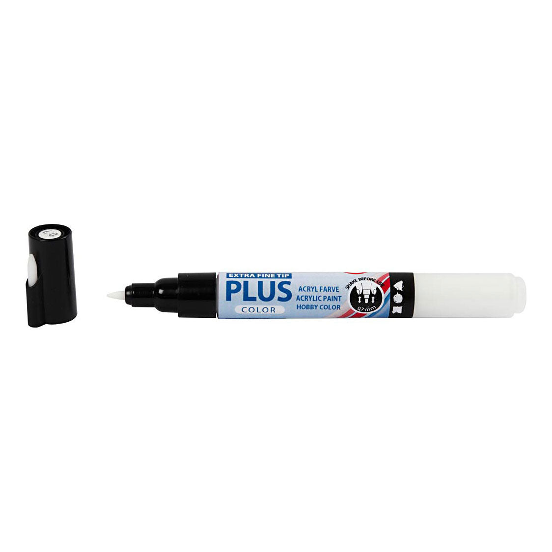 Creativ Company Plus color marker off-white, 5.5ml